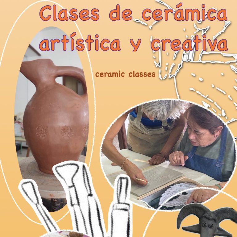 Clases de cerámica artística y creativa